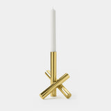Vimini Crossed Twig Luxury Candle Holder, view 2