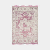Vintage Sheen Viscose Rug, shown in Pink