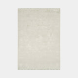 Vintage Sheen Viscose Rug in White