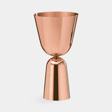 Voglia Reversible Hourglass Luxury Vase, shown in copper