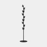 Volare Winged Luxury Coat Stand, shown in matt black