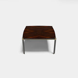 Windsor Metal Leg Luxury Dining Table, alternative angle