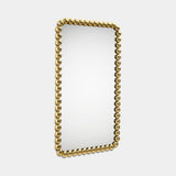 Zecchino Beaded Rectangular Luxury Mirror, view 3