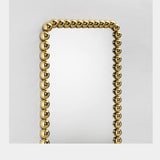 Zecchino Beaded Rectangular Luxury Mirror, view 4