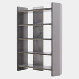 Arnault Marble Bookcase with Illuminated Back