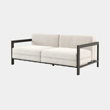 Domkapa Bondi Outdoor Sofa, view 2, in a light grey outdoor fabric
