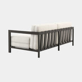 Domkapa Bondi Outdoor Sofa, view 3, in a light grey outdoor fabric