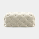 Laskasas Square Bur Pouf