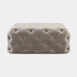 Laskasas Square Bur Pouf