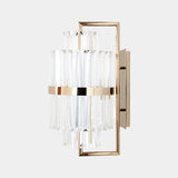 Elsie Crystal Glass Wall Light