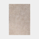 Hand-Woven Viscose & Wool Andros Rug, shown in Sand