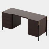 Harmony Brown Oak Luxury Office Desk