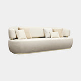 Louis Contoured Shell Luxury Sofa, alternative angle