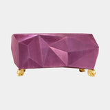 Boca do Lobo Diamond Amethyst Sideboard with faceted amethyst finish and gold leaf interior, available from Touched Interiors UK
