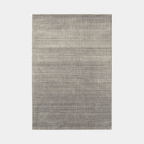 Luxury Viscose & Wool Weave Pattern Rug, shown in Smoke