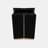 Marseille Side Table with Golden Detailing