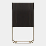 Melody High Gloss Ebony Bar Cabinet
