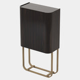 Melody High Gloss Ebony Bar Cabinet