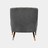Otis Luxury Armchair with Soft Cotton Velvet
