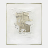 Quintessa Art Lukea: A stunning contemporary art piece for luxury home decor. Hand-painted with metallic highlights.