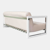 Saccu Outdoor Nickel-Plated Sofa