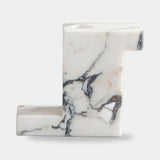 101 Copenhagen Brick Candle Holder, Tall, Calacatta