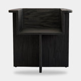 101 Copenhagen Brutus Dining Chair, Coffee Black Oak