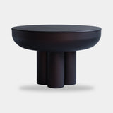 101 Copenhagen Crown Table, Low, Burned Black