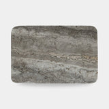 101 Copenhagen Enkei Tray Rectangular, Mini, Silver Travertine