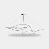 101 Copenhagen Ghost Chandelier, Big, Chrome (5m) (view 4)