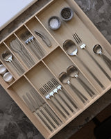 101 Copenhagen Kogei Salad Servers, Brushed Steel (view 3)