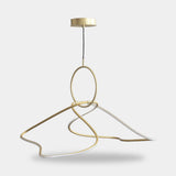 101 Copenhagen Kumo Chandelier, Mini, Brass (view 4)