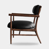 101 Copenhagen Nama Lounge Chair, Classic Brown Oak / Leather Black (view 7)