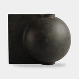 101 Copenhagen Offset Vase, Big, Coffee
