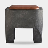 101 Copenhagen Sculpt Stool Cushion, Leather (view 7)