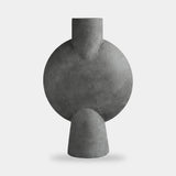 101 Copenhagen Sphere Vase Bubl, Hexa, Dark Grey