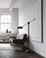 101 Copenhagen Stingray Floor Lamp, Bronze (view 2)