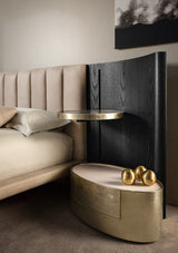 Abbraccio Wraparound Headboard Luxury Bed, view 4
