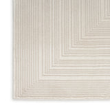 Calvin Klein® Geometric Ivory Rug, available from Touched Interiors UK