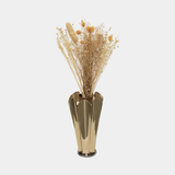 Castro Lighting Floret Vase in polished brass, available from Touched Interiors UK