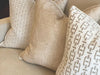 Curzon Almond Snake Skin Print Cushion