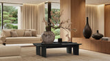Dolmen Bamboo Coffee Table in a room setting