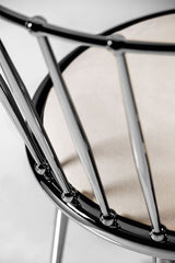Raggio Spindle Back Luxury Dining Chair, view 2