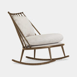Raggio Spindle Back Luxury Rocking Chair
