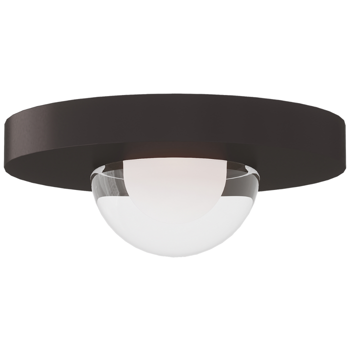 Kelly Wearstler Ebell Mini Flush Mount - Etched Crystal Shade
