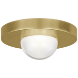 Kelly Wearstler Ebell Mini Flush Mount - Etched Crystal Shade