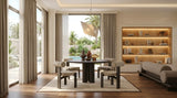 Dolmen Cyrus Dining Chair in a room setting