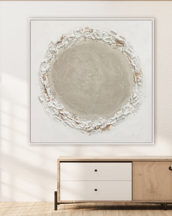 Halo Minéral Canvas Artwork
