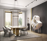 Coleccion Alexandra Mykonos Dining Table, fourth view