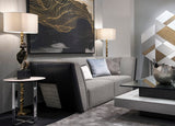 Coleccion Alexandra Bowie Striped Sofa, sixth view